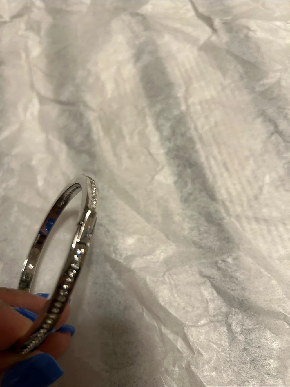 kate spade polished silver